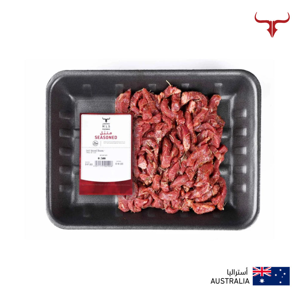 Local Seasoned AUS Grass-Fed Lamb Shawarma - 500gm