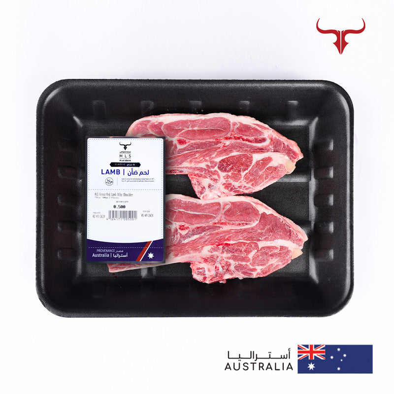 Classic Grass-Fed Lamb Ribs Shoulder Chops