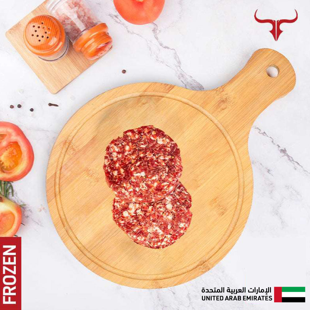 Frozen Ostrich Meat Burgers - 125gm x 2