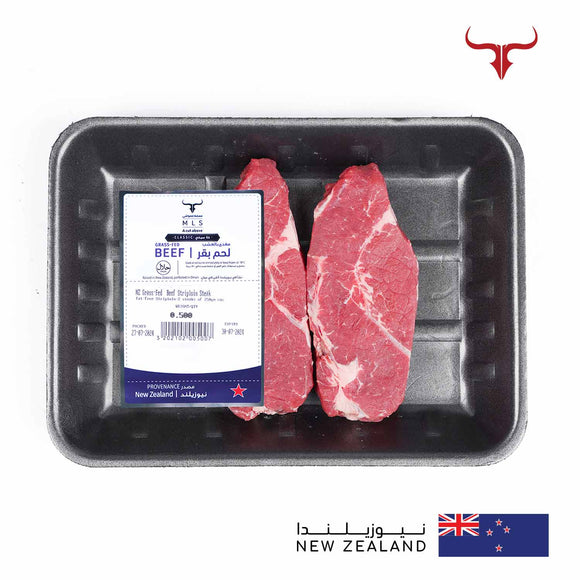 NZ Grass-Fed Beef Striploin Steak Muscat Livestock