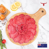 Classic Grass-Fed Beef Carpaccio