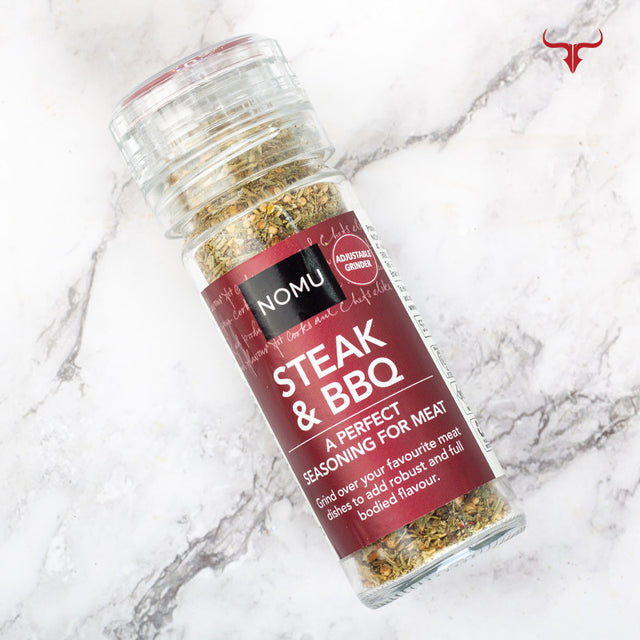 NOMU Steak and BBQ Grinder 55g Muscat Livestock