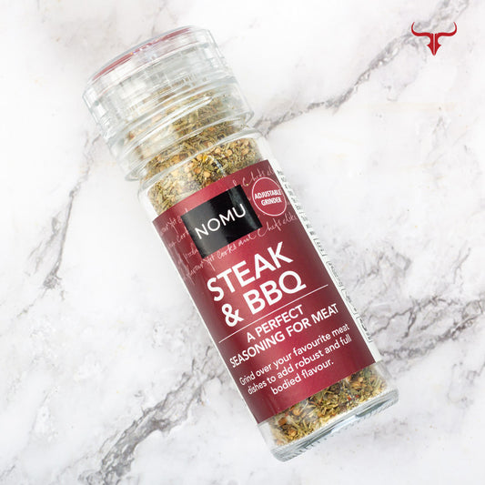 NOMU Steak and BBQ Grinder 55g Muscat Livestock