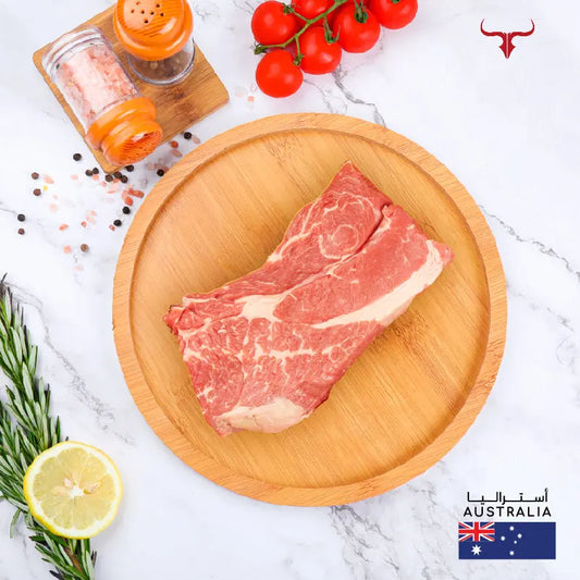 AUS Grass-Fed Beef Chuck Steak Muscat Livestock