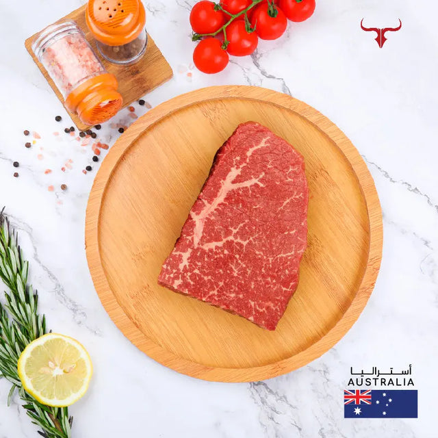 AUS Wagyu Beef Topside Steak MB 4/5 Muscat Livestock