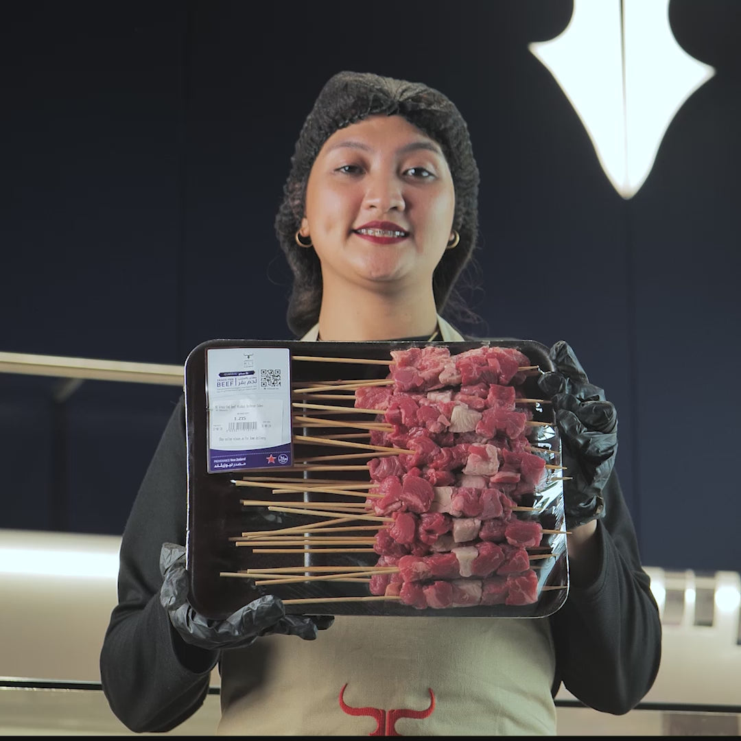 NZ Grass-Fed Beef Mishkak- Local Style Skewers